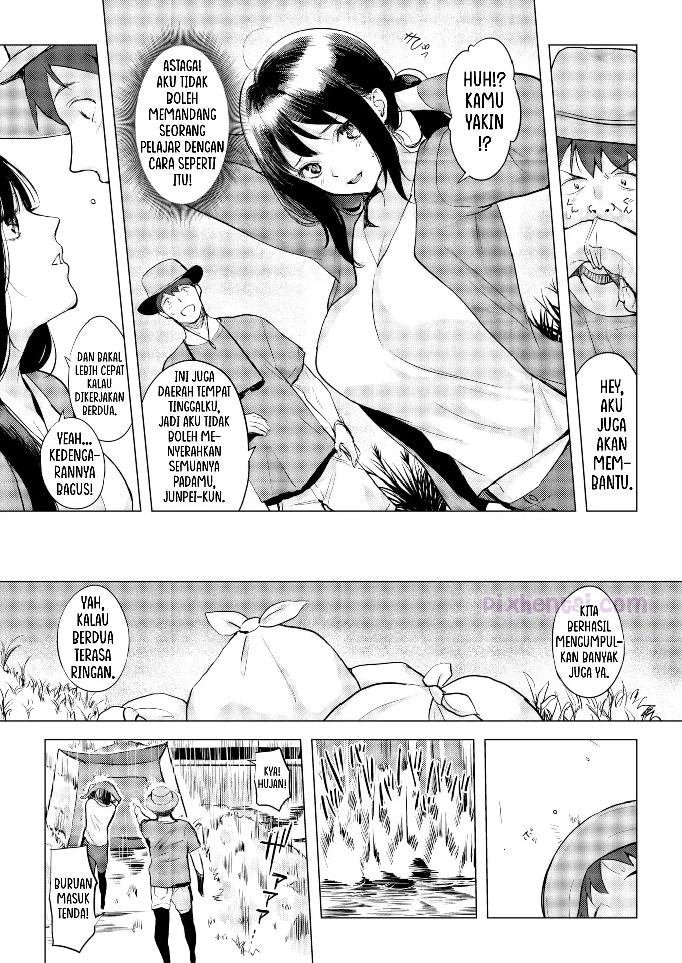Komik hentai xxx manga sex bokep Lust Awakened by the Rain 5